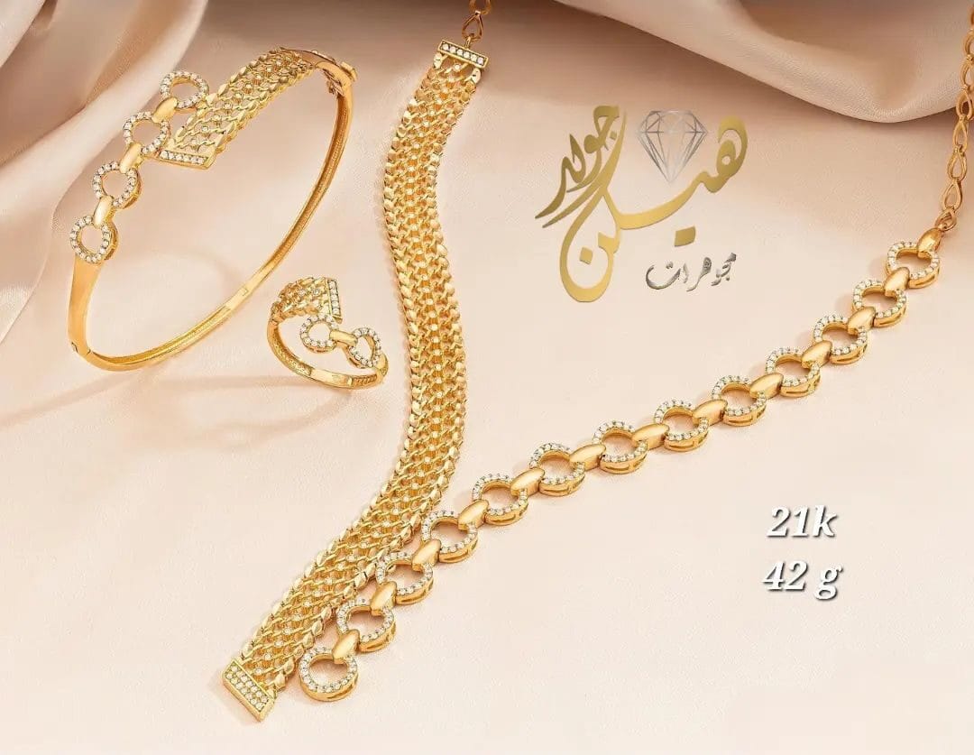 طقم ذهب سواريه للزينه والخزينه 12 طقم ذهب سواريه للزينه والخزينه