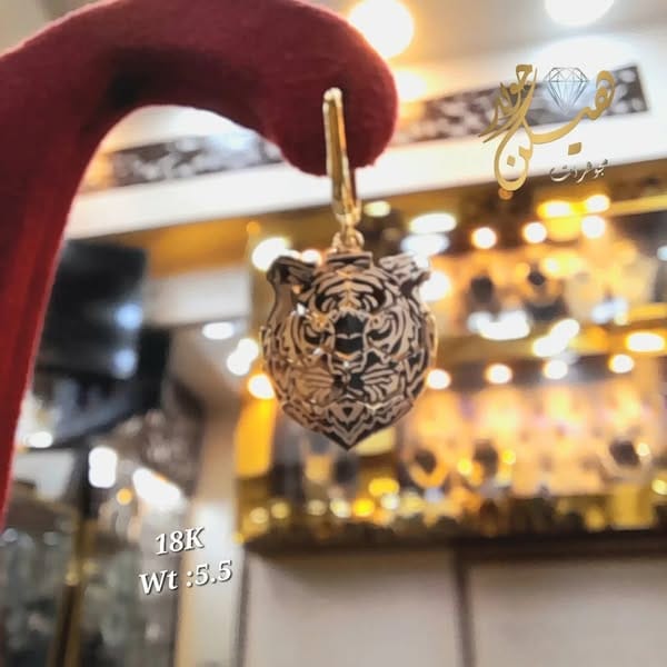 حلق تايجر عيار 18 12 حلق تايجر عيار 18