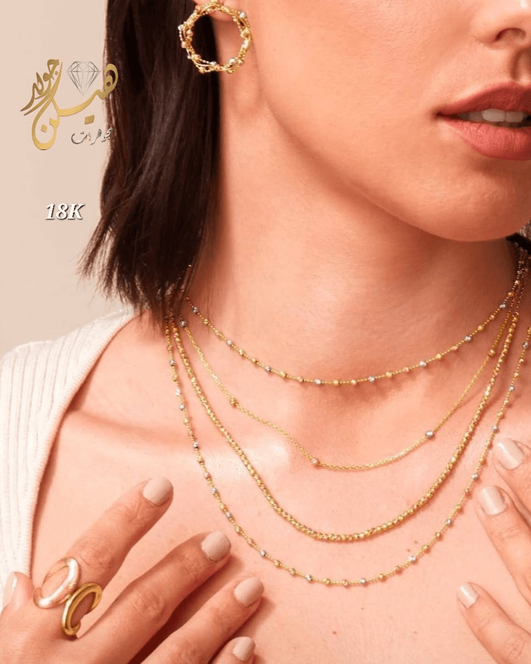 سلاسل حمص كريستال ملونة 13 سلاسل حمص كريستال ملونة