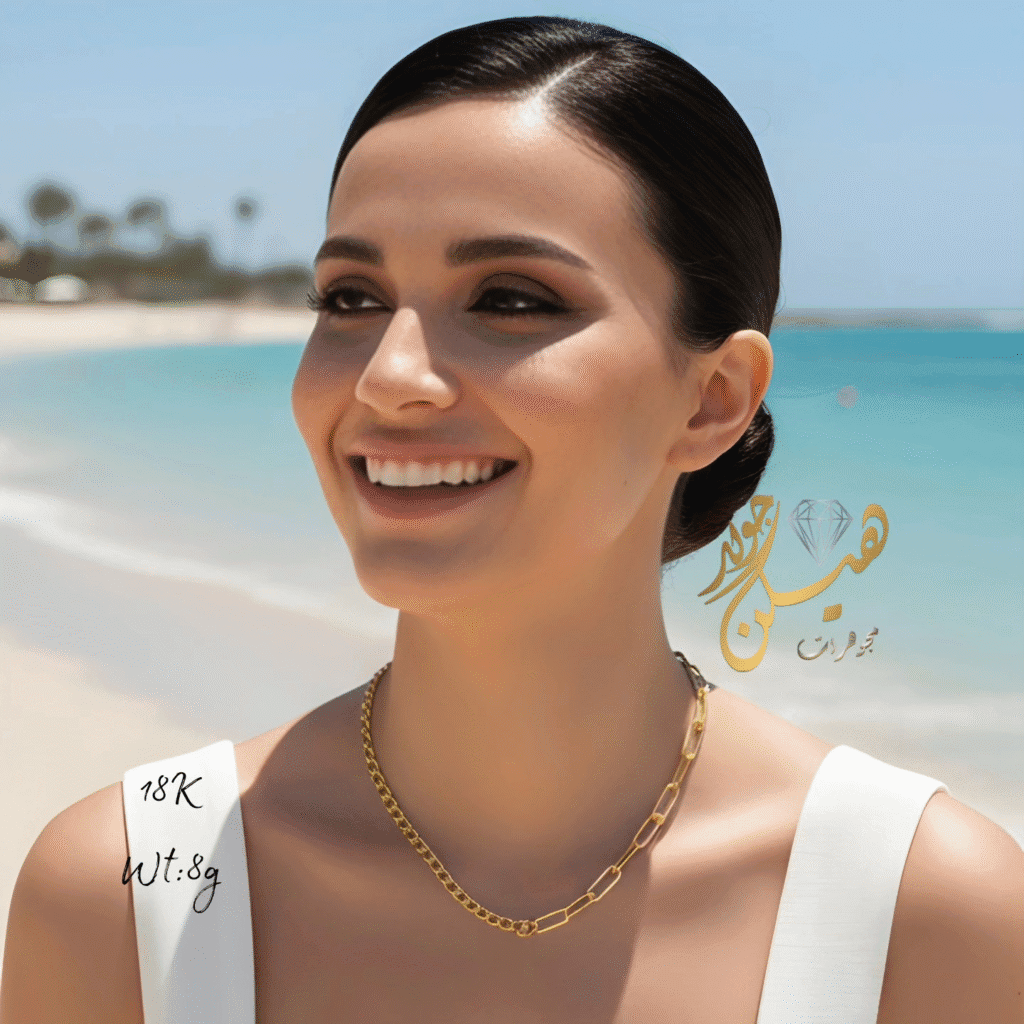 كوليه جروميت مع حلقات تركي